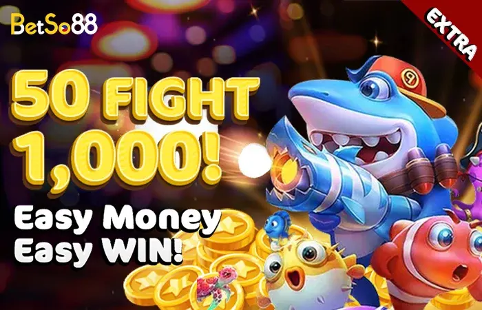 Betso88 50 Fighting deposit PHP50 free PHP50 unlock promo wallet PHP1000 Mon to Thurs